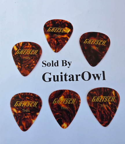 Gretsch thin guitar picks - gretsch,