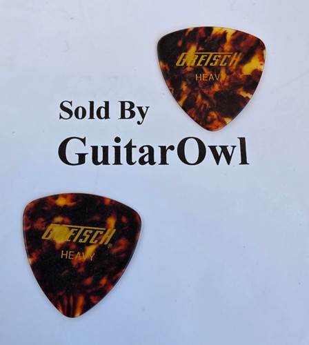 Gretsch heavy guitar picks - gretsch,